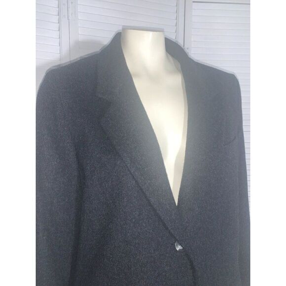 Vintage Eddie Bauer Wool Cashmere Womens Blazer - Picture 3 of 9